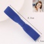 Sweet Blue Pure Color Bowknot Shape Design  Fabric Hair clip hair claw