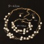 Sweet White Pearl Decorated Multilayer Design