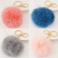Fashion Pink Fur Ball Pendant Decorated Simple Design