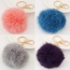 Fashion Purple Fur Ball Pendant Decorated Simple Design