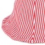 Trendy Red Stripe Pattern Simple Design
