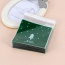 Sweet Green Dot & Christmas Tree Pattern Simpe Design(100pcs) (100pcs)