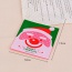 Sweet Red&green Smiling Face Santa Clau Pattern Simple Design (100pcs)