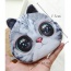 Personality Gray Cat Pattern Simple Design