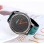 Fashion Green Circular Hole Decorated Simple Design  Alloy Men's Watches