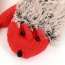 Fashion Red Hedgehog Shape Simple Design