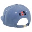 Fashion Blue Soldier Embroideried Decorated Simple Design  Canvas Baseball Caps