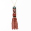 Bohemian Multicolor Beads Decorated Tassel Design