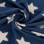 Fashion Blue Star Pattern Tassel Design