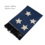 Fashion Blue Star Pattern Tassel Design