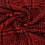 Fashion Red Houndstooth Pattern Simple Design