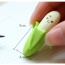 Personality Yellow+green Smiling Face Pattern Decorated Banana Shape Design