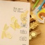 Personality Gold Color Hollow Out Leaf Shape Simple Design