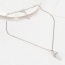 Fashion White Bullet Pendant Decorated Simple Design