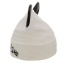 Fashion White Ear Shape Decorated Hat