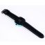 Casual Blue Second Disc Decorated Square Shape Design Platic Men's Watches