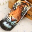 Retro Brown Tiger Pattern Decorated 3d Effect Design