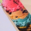 Retro Multicolor Ice-cream Pattern Decorated 3d Effect Design