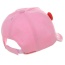 Cute Pink Cartoon Small Ears Decorated Pure Color Design