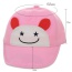 Cute Pink Cartoon Small Ears Decorated Pure Color Design