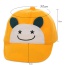 Cute Yellow Cartoon Small Ears Decorated Pure Color Design