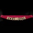 Fashion Plum Red Chains Decorated Simple Design