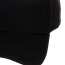 Fashion Black Pure Color Simple Design  Canvas Baseball Caps