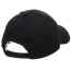 Fashion Black Pure Color Simple Design  Canvas Baseball Caps