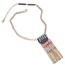 Personality Gold Color Diamond Decorated Matching Design Alloy Bib Necklaces