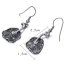 Personality Anti-silver Mushroon Pendant Decorated Simple Design  Alloy Fashion earrings