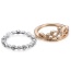 Fashion Gold Color+white Diamond&crown Shape Decorated Simple Design Alloy Fashion Rings