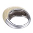 Fashion Silver Color Stone Decorated Simple Design  Alloy Fashion Rings