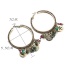 Vintage Bronze Multi-element Pendant Decorated Simple Design  Alloy Fashion earrings