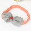 Cute Gray Bowknot Shape Decorated Simple Design