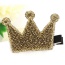 Sweet Gold Color Crown Shape Decorated Simple Design