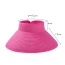 Fashion Light Red Pure Color Decorated Hat