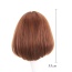 Fashion Light Brown Carve Rinka Haircut Curly Design High%2dtemp Fiber Wigs