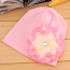 Fashion Pink Flower&diamond Decorated Simple Design