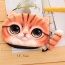 Lovely Yellow Cartoon Cat Pattern Decorated 3d Design