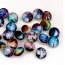 Cute Random Color Starry Pattern Decorated Round Shape Design Alloy Jewelry Tools