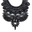 Fashion Black Gemstone Decorated Multilayer Design
