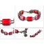 Fashion Multicolor Square Diamond Decorated Simple Design Alloy Korean Fashion Bracelet