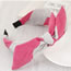 Fashion Pink+gray Color Matching Design Bowknot Shape Simple Hair Clasp