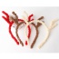 Sweet White Brushy Deer Ear Shape Decorated Pure Color Hair Clasp