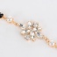 Elegant Black Diamond&pearl Decorated Simple Belt