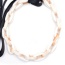 Fashion White Fuzzy Ball &tassel Decorated Short Chain Necklace