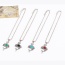 Personality Red Hollow Out Fish Pendant Decorated Jewerly Sets