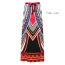 Fashion Multi-color Big Round Flower Pattern Decorated Falbala Long Skirts