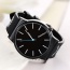 Fashion Black Geometric Shape Pattern Decorated Watch