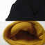 Cute Black Pure Color Decorated Crown Shape Hat